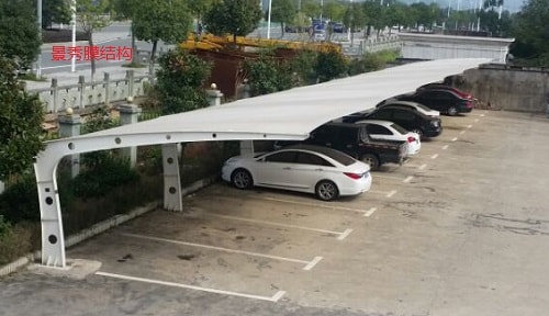 膜結(jié)構(gòu)停車場(chǎng)車棚