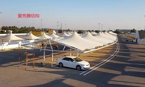 膜結(jié)構(gòu)車(chē)棚遮陽(yáng)棚