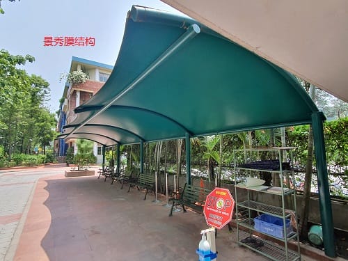 膜結(jié)構(gòu)遮陽棚