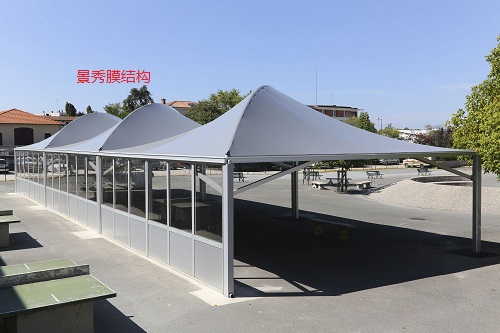 膜結(jié)構(gòu)遮陽棚