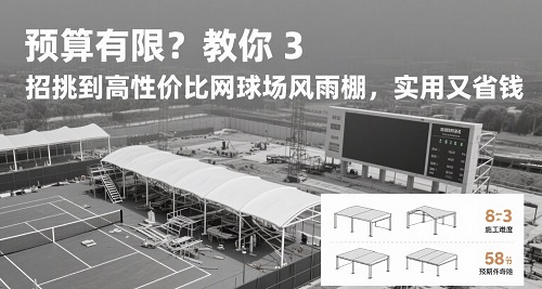 網(wǎng)球場(chǎng)風(fēng)雨棚
